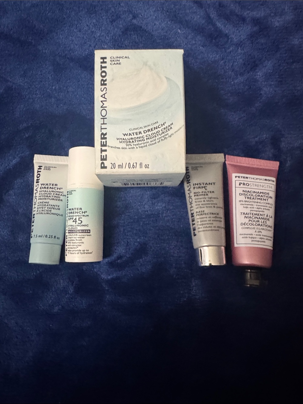 Peter Thomas Roth Women’s Water Drench Moisturizer Bundle - Full size, w deluxe